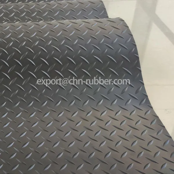 diamond rubber flooring