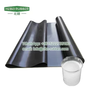 Chemical resistant rubber sheet