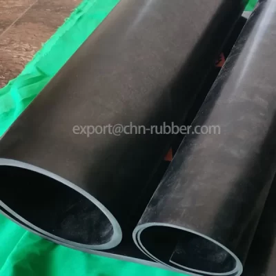 Electrical insulating rubber sheet