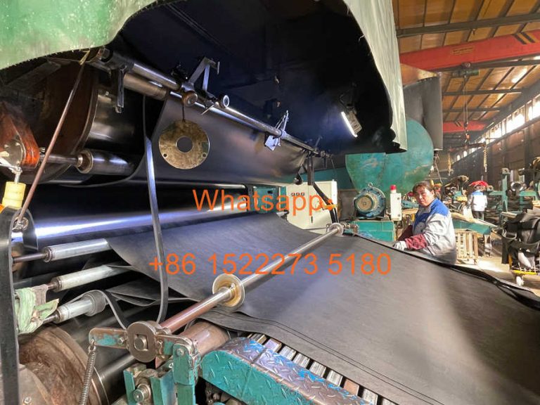 Fiber Reinforced Rubber Sheet Nylon Insertion 1.9g/cm³ - Hebei No.6