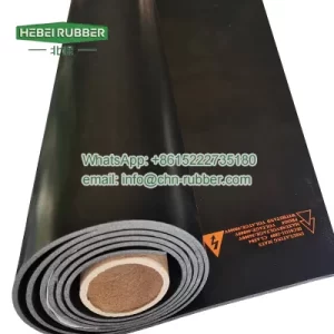 insulated rubber mats for the electrical panels