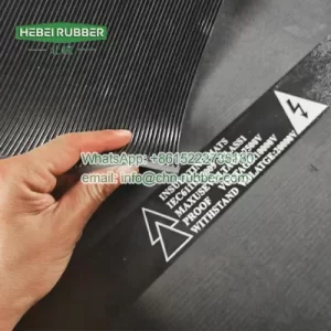 electrical switch room rubber matting