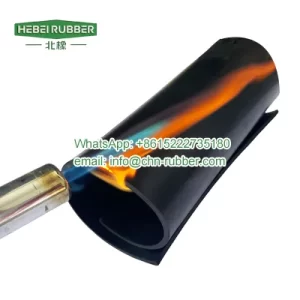 fireproof rubber sheet